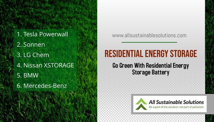 Residential Energy Storage